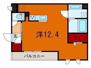 AQUILA上筒井の物件間取画像